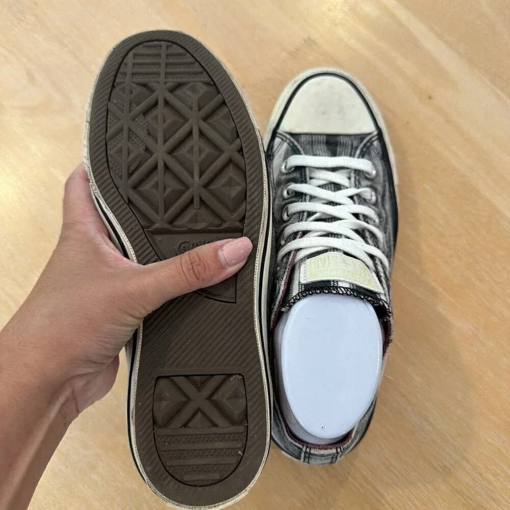 Converse All Star x Missoni Chuck Taylor Low Shoes Gray Sneakers M5 W7‎